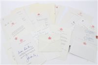 Lot 106 - A fascinating collection of Royaltyal letters...