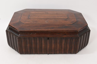 Lot 166 - Early 19th century Anglo-Indian hardwood box