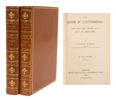 Lot 995 - Thomas Hardy - Major of Casterbridge, 1886 first edition in book form