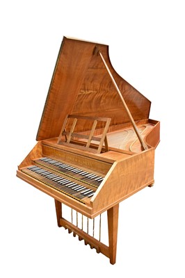 Lot 1698 - Good modern harpsichord by Robert Goble, 1970