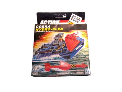 Lot Hasbro (c1987) Action Force Cobra Flight Pod No.6681 & Hydro-Sled No.6682, boxed (2)