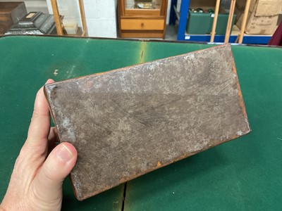Lot 969 - 18th century iron strong box
