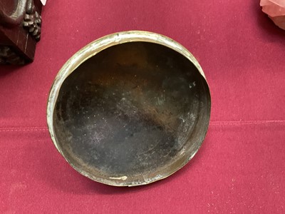 Lot 983 - 18th century sheet brass combination tinderbox / candlestick