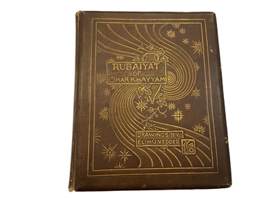 Lot 1566 - Rubaiyat of Omar Khayyam, signed by Vedder