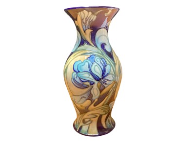 Lot 1145 - Moorcroft pottery limited edition vase, no. 29 of 50, by Emma Bossons, dated 2005, 19.5cm high