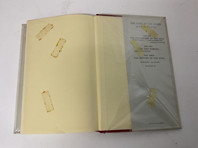 Lot 1655 - Lord of the Rings - three volumes, and another book by Tolkien