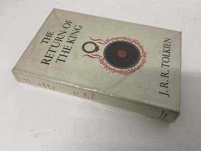 Lot 1655 - Lord of the Rings - three volumes, and another book by Tolkien