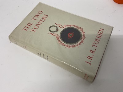 Lot 1655 - Lord of the Rings - three volumes, and another book by Tolkien