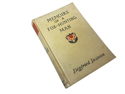 Lot 1659 - Siegfried Sassoon - Memoirs of a Fox-hunting man