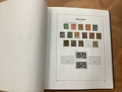 Lot 1421 - Seven Stanley Gibbons stamp albums