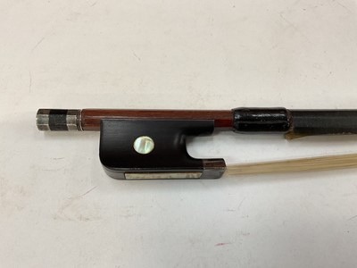 Lot 2268 - Cello and Dodd bow