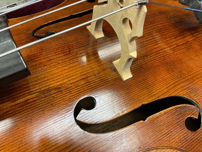 Lot 2268 - Cello and Dodd bow