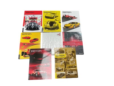 Lot 80 - Group of 2010s Ferrari Yearbooks- 2010, 2011, 2012, 2013, 2014, 2015, 2018 and 2019 (8).