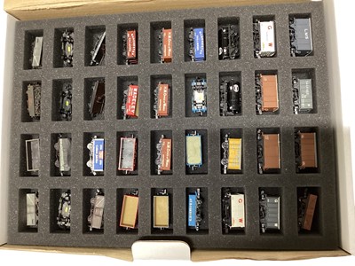 Lot 1898 - Selection of N Gauge rolling stock including private wagons & tankers, approx 120 total
