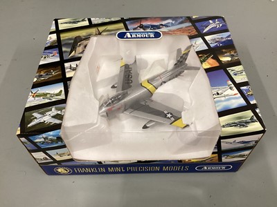 Lot Franklin Mint Armour Collection 1:48 scale diecast model F-86 Sabre Beautious Butch II USAF 12910/FU-910, in original box No.B11B297 (1)