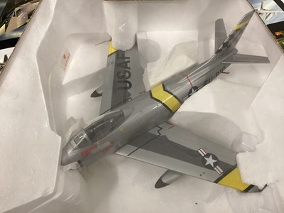 Lot 1944 - Franklin Mint Armour Collection 1:48 scale diecast model F-86 Sabre Beautious Butch II USAF 12910/FU-910, in original box No.B11B297 (1)