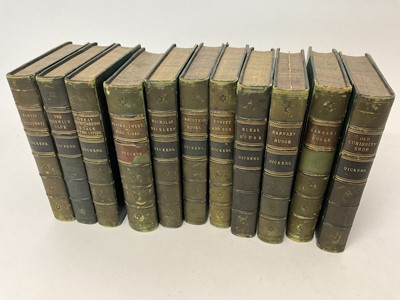 Lot 1642 - Charles Dickens, works (incomplete set) 11 vols, Chapman and Hall 1865-77