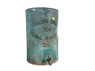 Lot 88 - Original Valor for Royal Daylight, paraffin 5 gallon drum, 43cm in overall height.