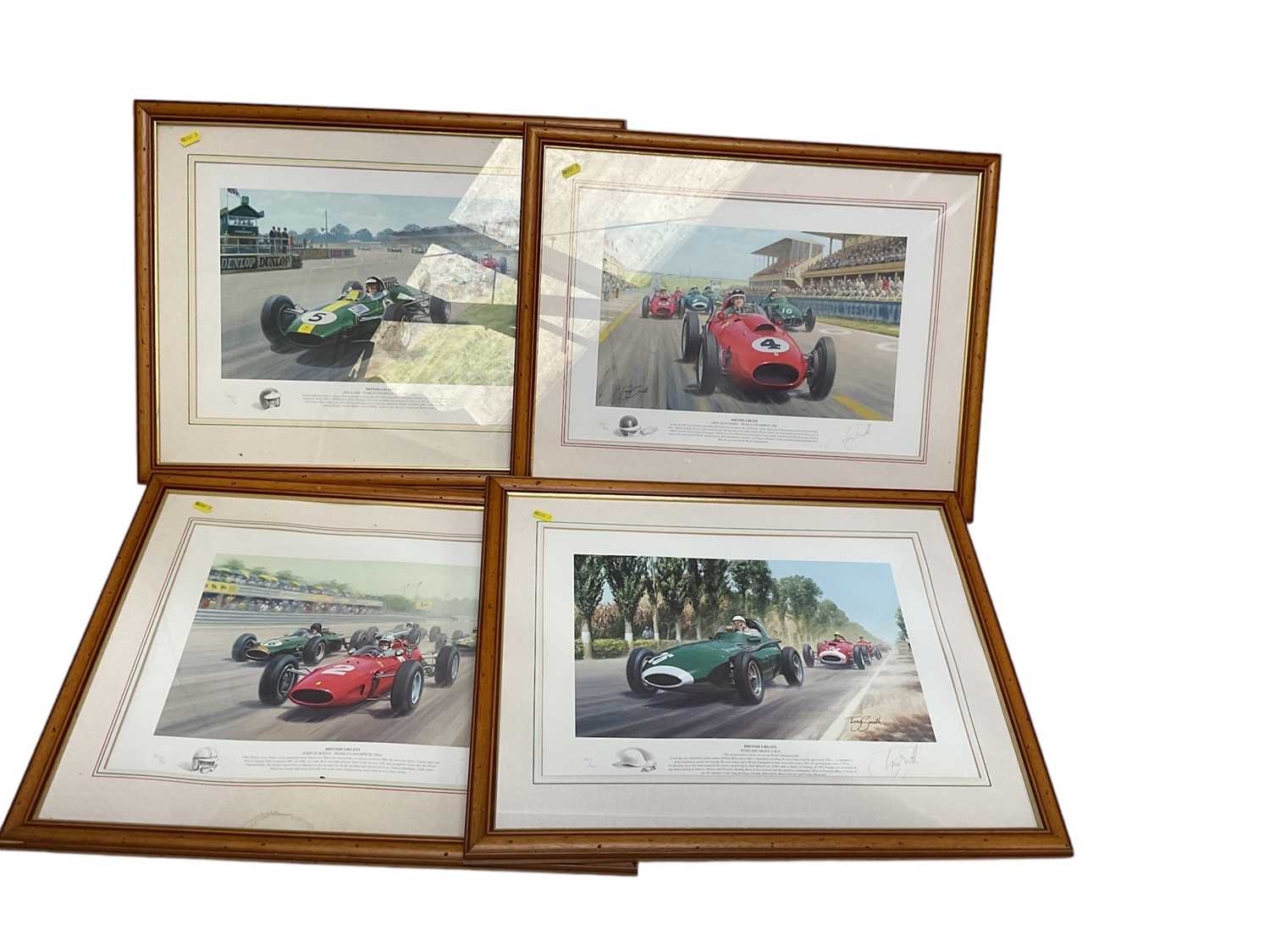 Tony Smith Racing Lot 108 - Group of four Tony Smith signed limited