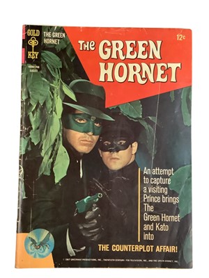 Lot 1615 - Gold Key (1967) The Green Hornet No. 3 together with other comics (1 box).