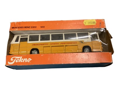 Lot Group of Tekno buses & trailer (3)