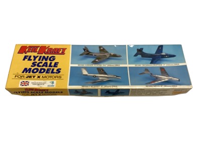 Lot 1958 - Revell 1:72 scale model kit Halifax B, boxed 04670, Airfix Series 6 Paddle Steamer Engine, boxed No.623 & Keil Kraft Flying Scale Models Hawker Hunter, boxed KK0060 (3)
