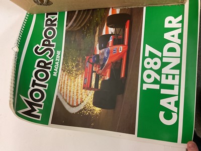 Lot 153 - Fourteen Goodyear calendars from 1975-1996