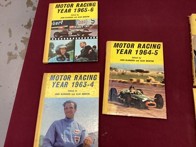 Lot 146 - Set of Motor Racing year books 1961-1968 (6 books).