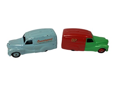 Lot 1807 - Dinky unboxed selection of Bedford, Morris & Austin vans including Capstan (some repaints) (7)