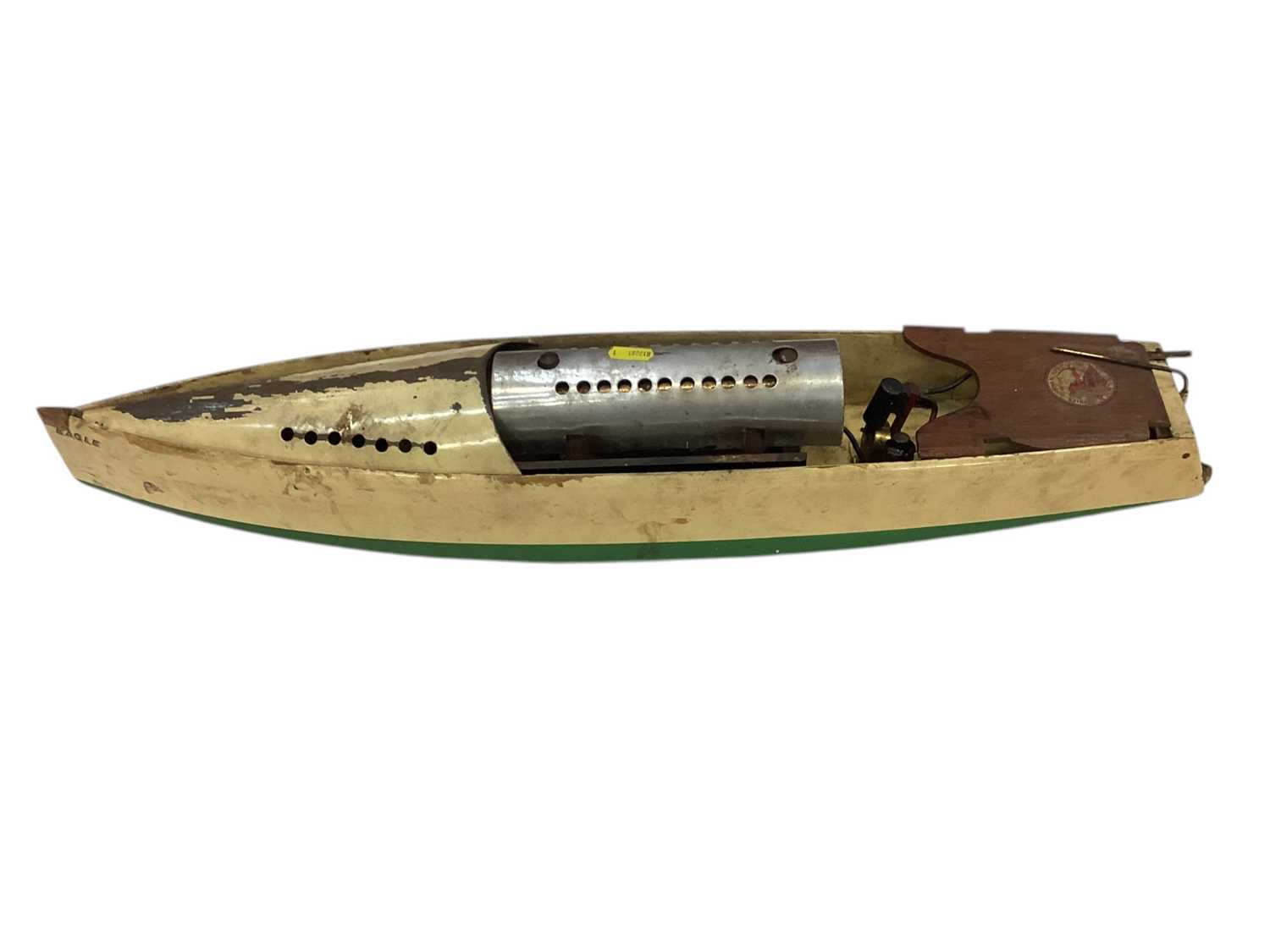 Lot 2636 - Bowman steam powered speed boat