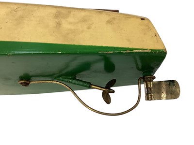 Lot 2636 - Bowman steam powered speed boat