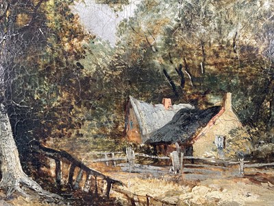 Lot 1334 - William Henry Crome (1806-1873) oil on canvas - Landscape towards Norwich, 50cm x 63cm, in gilt frame