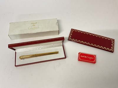 Lot 32 - Cartier fountain pen