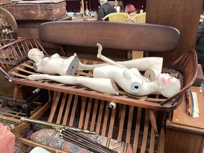 Lot 640 - Vintage mannequin elements