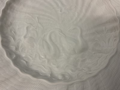 Lot 63 - Meissen Swan service style dish