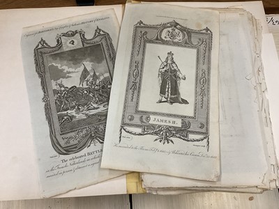 Lot 250 - Collection of 19th century engravings