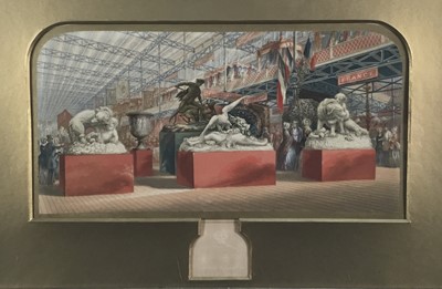 Lot 188 - George Baxter print of the Great Exhibition, framed and glazed