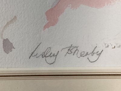 Lot 169 - Lesley Fotherby (b. 1946) watercolour - Studies of Cream II, signed, inscribed with title on reverse, 34cm x 49cm, in glazed frame. Provenance: Chris Beetles Ltd., London