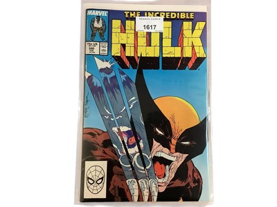 Lot 1617 - Marvel Comics (1988) The Incredible Hulk #340 iconic cover by Todd McFarlane together with (1988) The Amazing Spider-man #298 first cameo appearance of Venom and first cover art by Todd McFarlan...