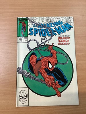 Lot 1617 - Marvel Comics (1988) The Incredible Hulk #340 iconic cover by Todd McFarlane together with (1988) The Amazing Spider-man #298 first cameo appearance of Venom and first cover art by Todd McFarlan...