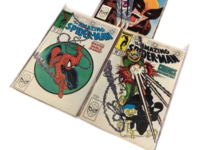 Lot 1617 - Marvel Comics (1988) The Incredible Hulk #340 iconic cover by Todd McFarlane together with (1988) The Amazing Spider-man #298 first cameo appearance of Venom and first cover art by Todd McFarlan...