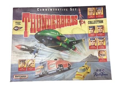 Lot Matchbox (c1992) Limited Edition BBC Radio Times Thunderbirds Commemorative Set, boxed (1)