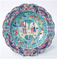 Lot 1064 - Late 18th / early 19th century Canton enamel...