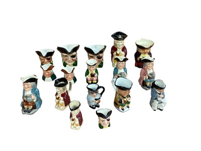 Lot 1250 - Collection of Toby jugs