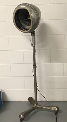 Lot 3 - 1930's 'Burlington' Hair Dryer lamp, 150cm, base diameter 60cm