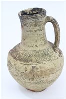 Lot 1100 - Ancient Roman or Byzantine pottery vessel with...