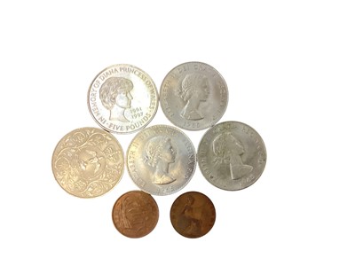 Lot 580 - G.B. - Mixed coins to include silver Three Pences x 29 pre 1947 silver estimated face value £1.17½p & other issues (Qty)