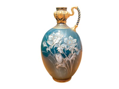 Lot 1242 - Royal Crown Derby Pate sur pate ewer