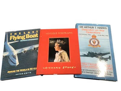 Lot 340 - Signed copy Richard Stone- Notable Portaits book and two other signed aircraft books (3)