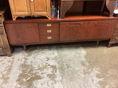 Lot 1360 - Mahogany sideboard